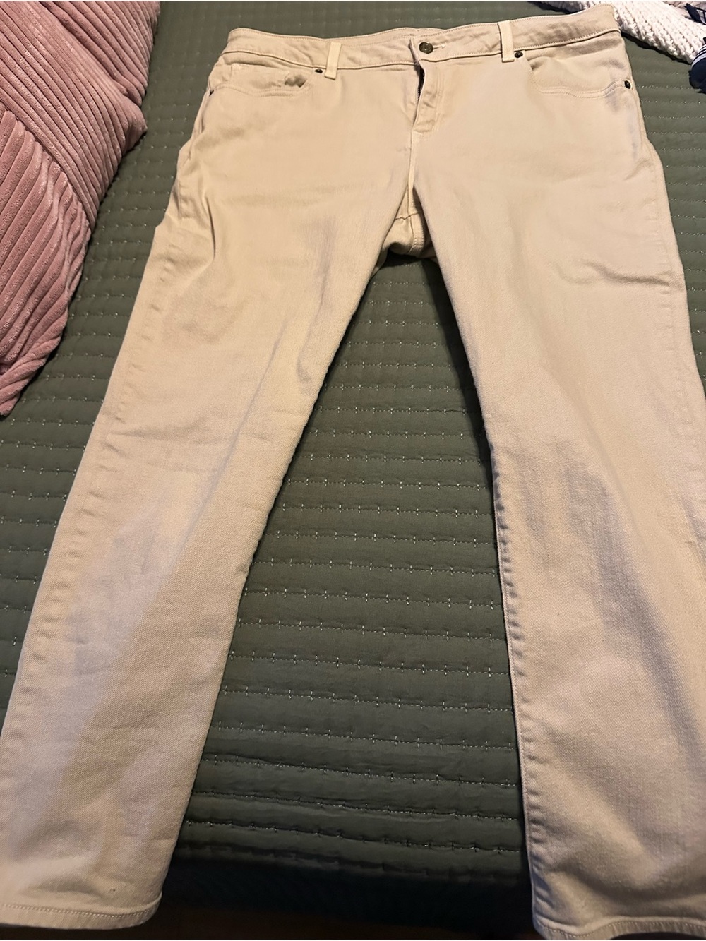Women’s Casual Michael Kors Khaki Pants - Classic Straight Fit